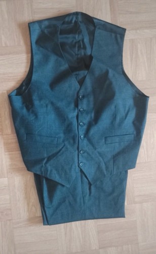 Anzug set weste - weste, grau